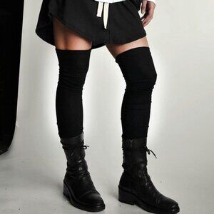 Noctex Ribbed Leg Warmers OS